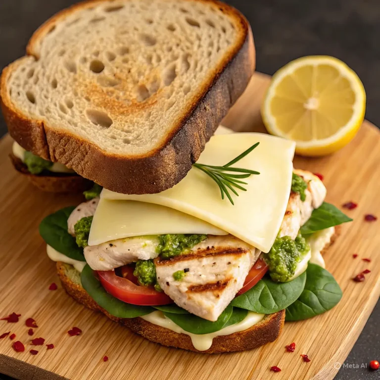 Chicken Panini 780 cal