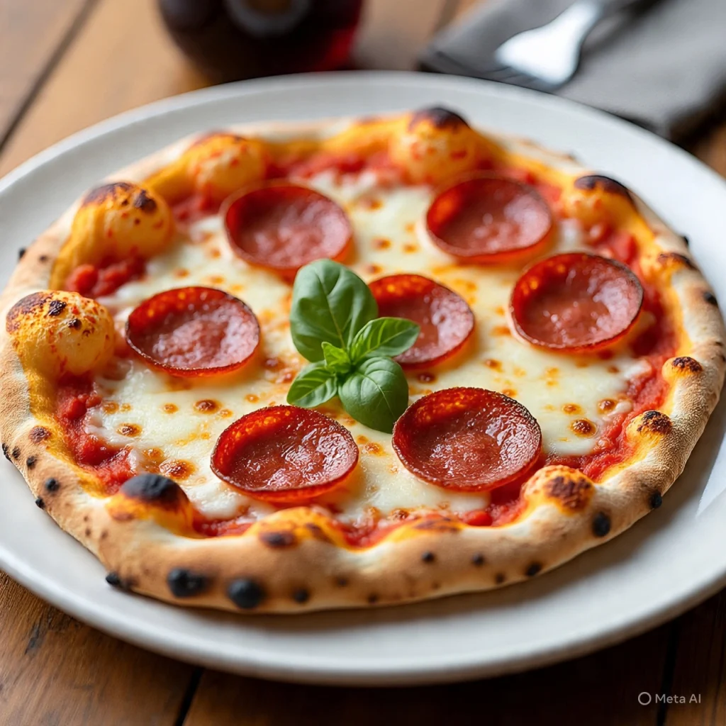 Pepperoni Pizza 520 cal