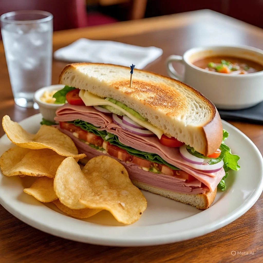 Quarter Muffaletta Special
A bold New Orleans sandwich stacked with meats, cheeses, and olive salad.